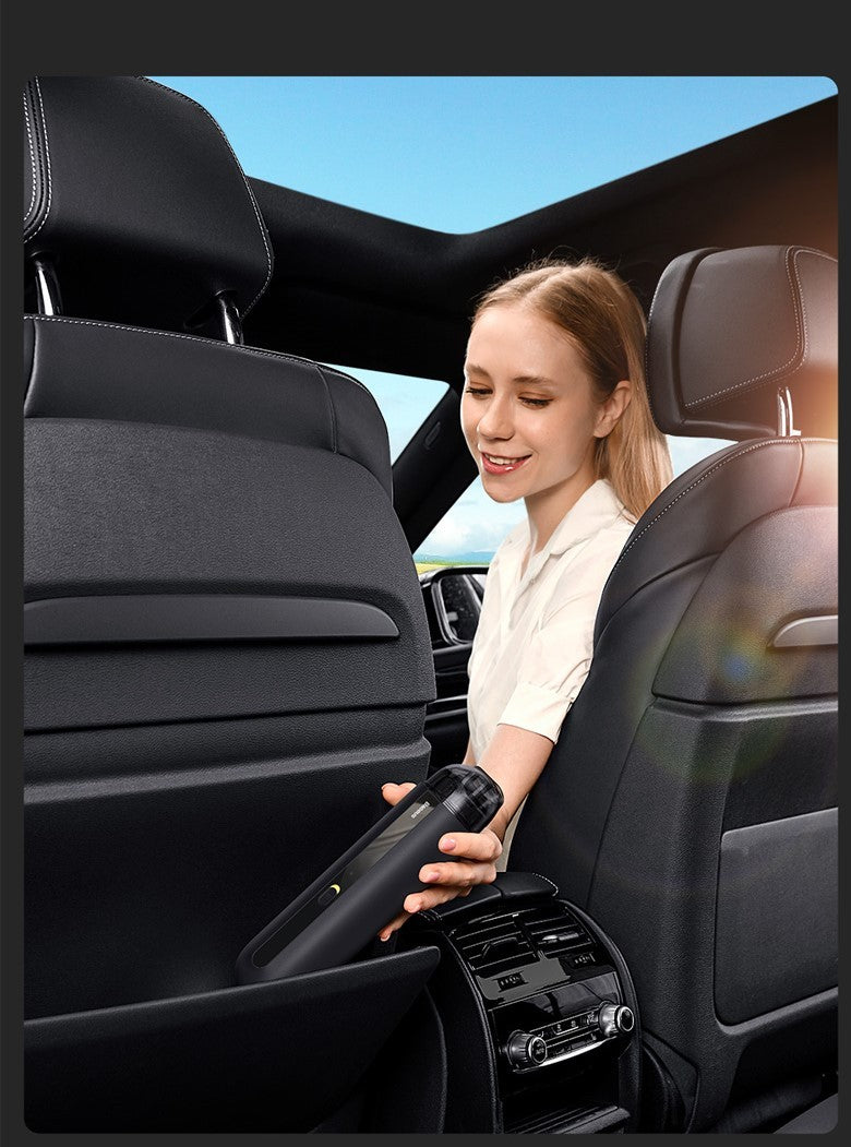 Portable Car Vacuum Cleaner – Powerful, Cordless & Compact