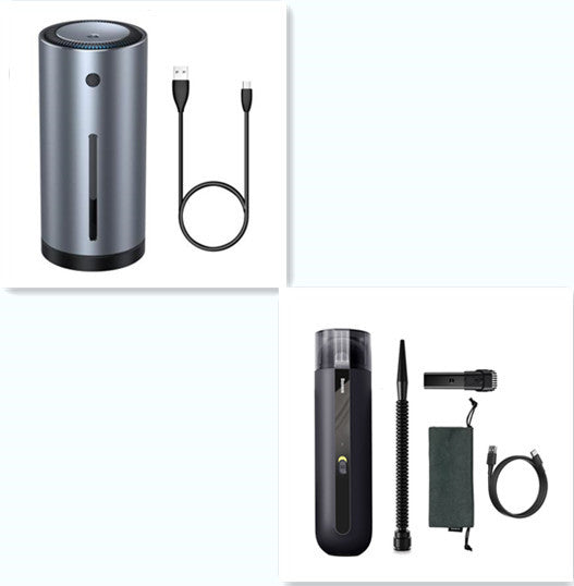 Portable Car Vacuum Cleaner – Powerful, Cordless & Compact